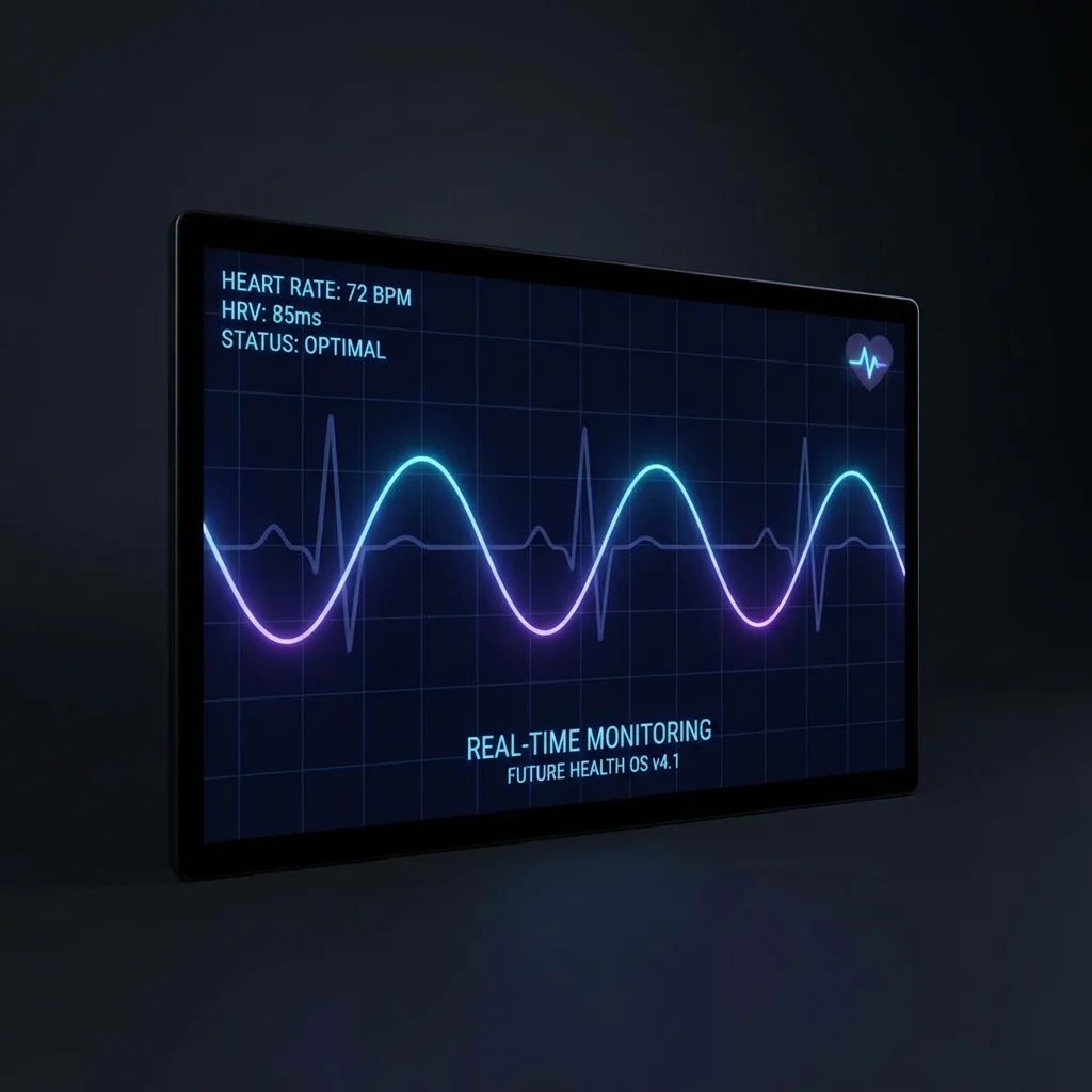 Real-time heart rate monitoring